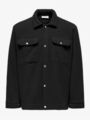 Only & Sons Emilio Teddy Overshirt Black