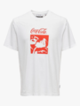 Only & Sons Cola Regular Short Sleeve Tee Bright White