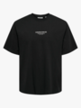 Only & Sons Curated Relaxed Print Short Sleeve Tee Black