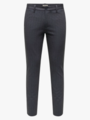 Only & Sons Mark Slim Check Pant Night Sky