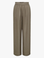 Only Tokyo Life High Waist Linen Blend Pant Brindle