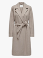 Only Alvilda Life Wrap Coat Simply Taupe Melange