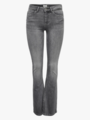 Only Blush Mid Flared Denim Grey Denim