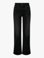 Only Madison Blush High Waist Wide Denim Washed Black