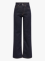 Only Madison Blush High Waist Wide Denim Dark Blue Denim Rinse