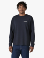 Patagonia Long Sleeve P-6 Logo Responsibili-T New Navy