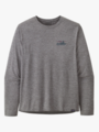 Patagonia Long Sleeve Cap Cool Daily Graphic Shirt '73 Skyline: Feather Grey