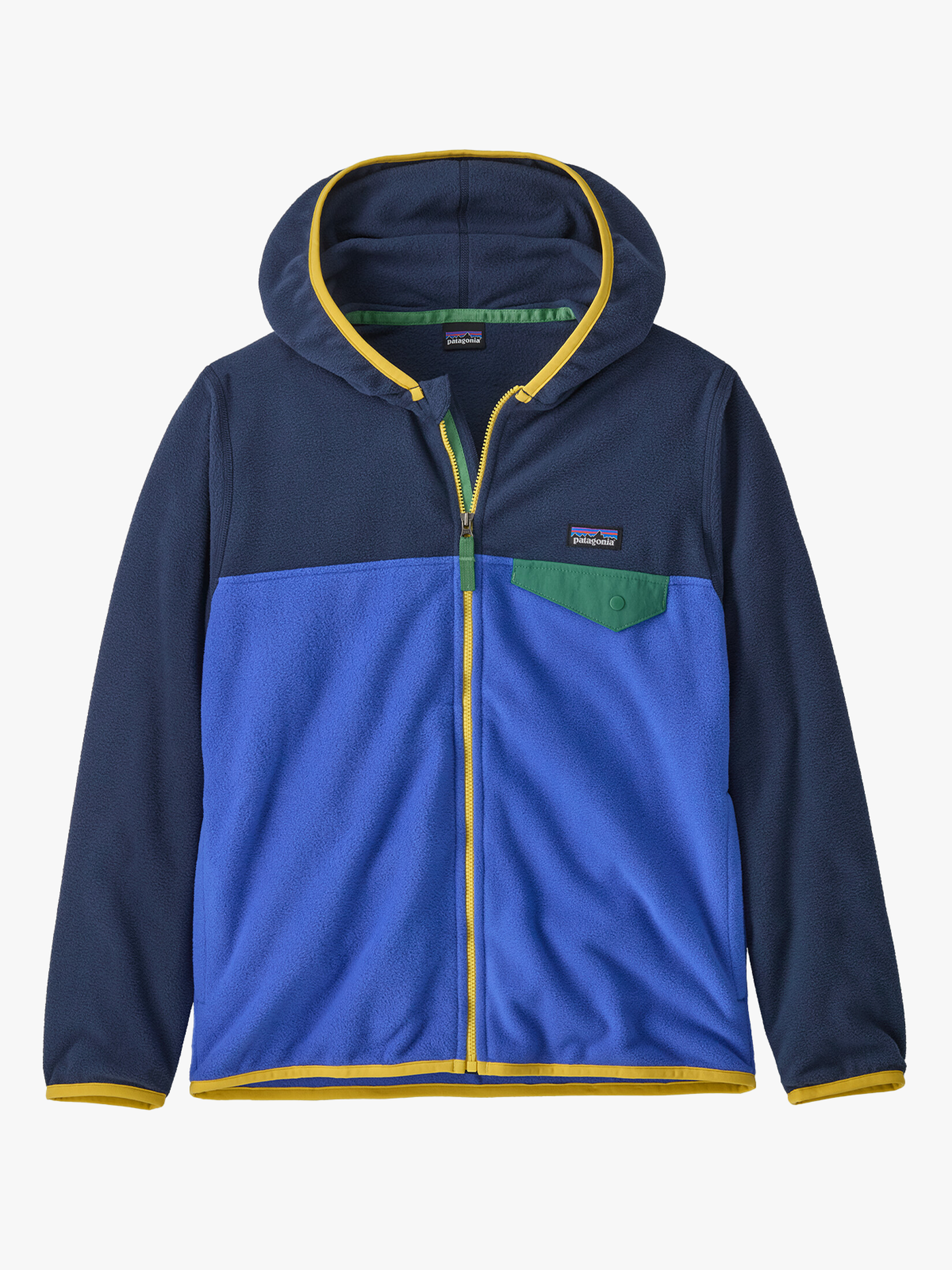 Patagonia Micro D Snap-T Fleece Jacket Eddy Blue