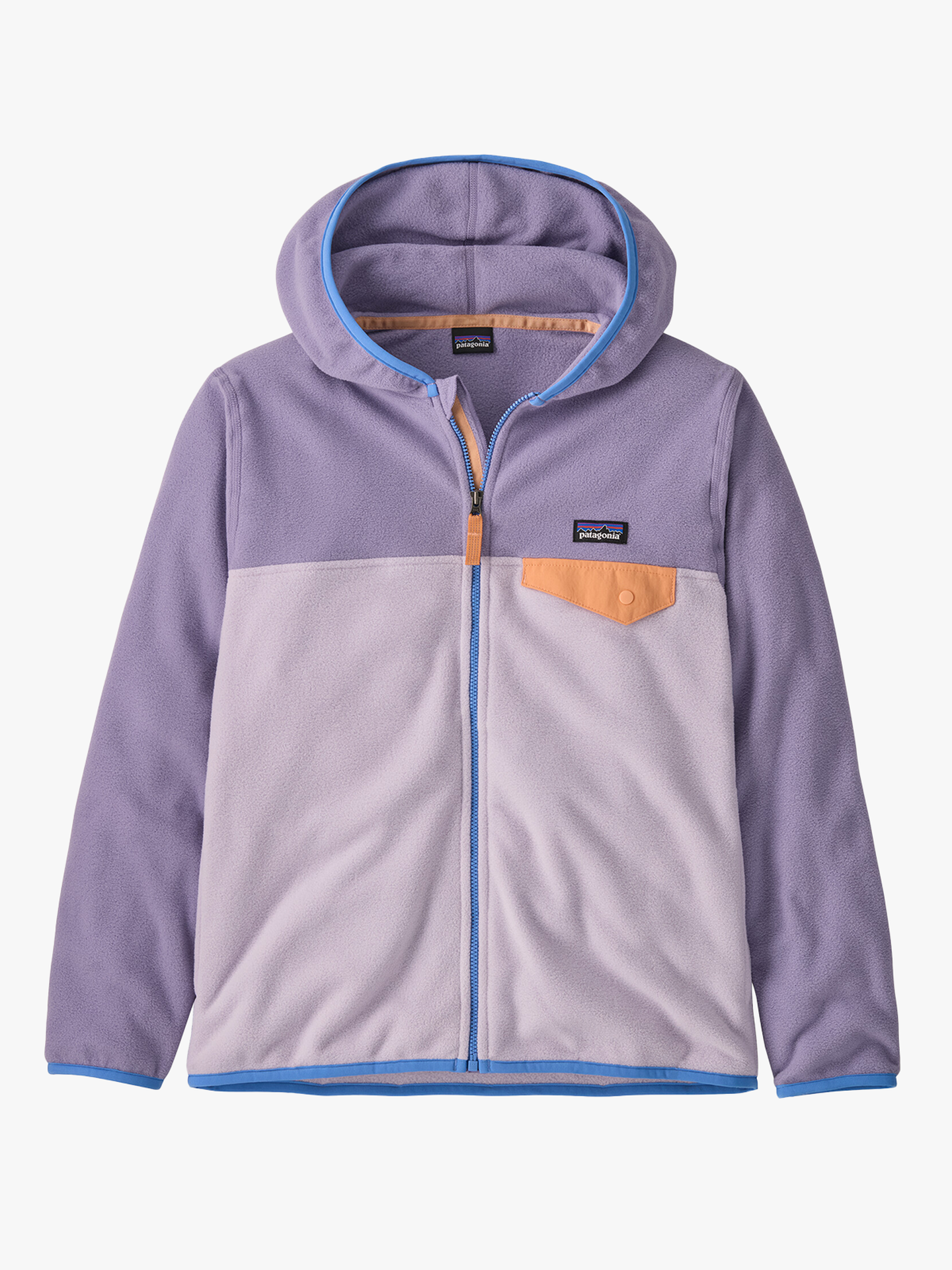 Patagonia Micro D Snap-T Fleece Jacket Foxglove Purple