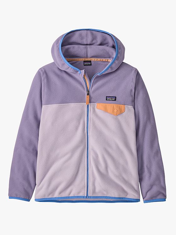 Patagonia Micro D Snap-T Fleece Jacket Foxglove Purple