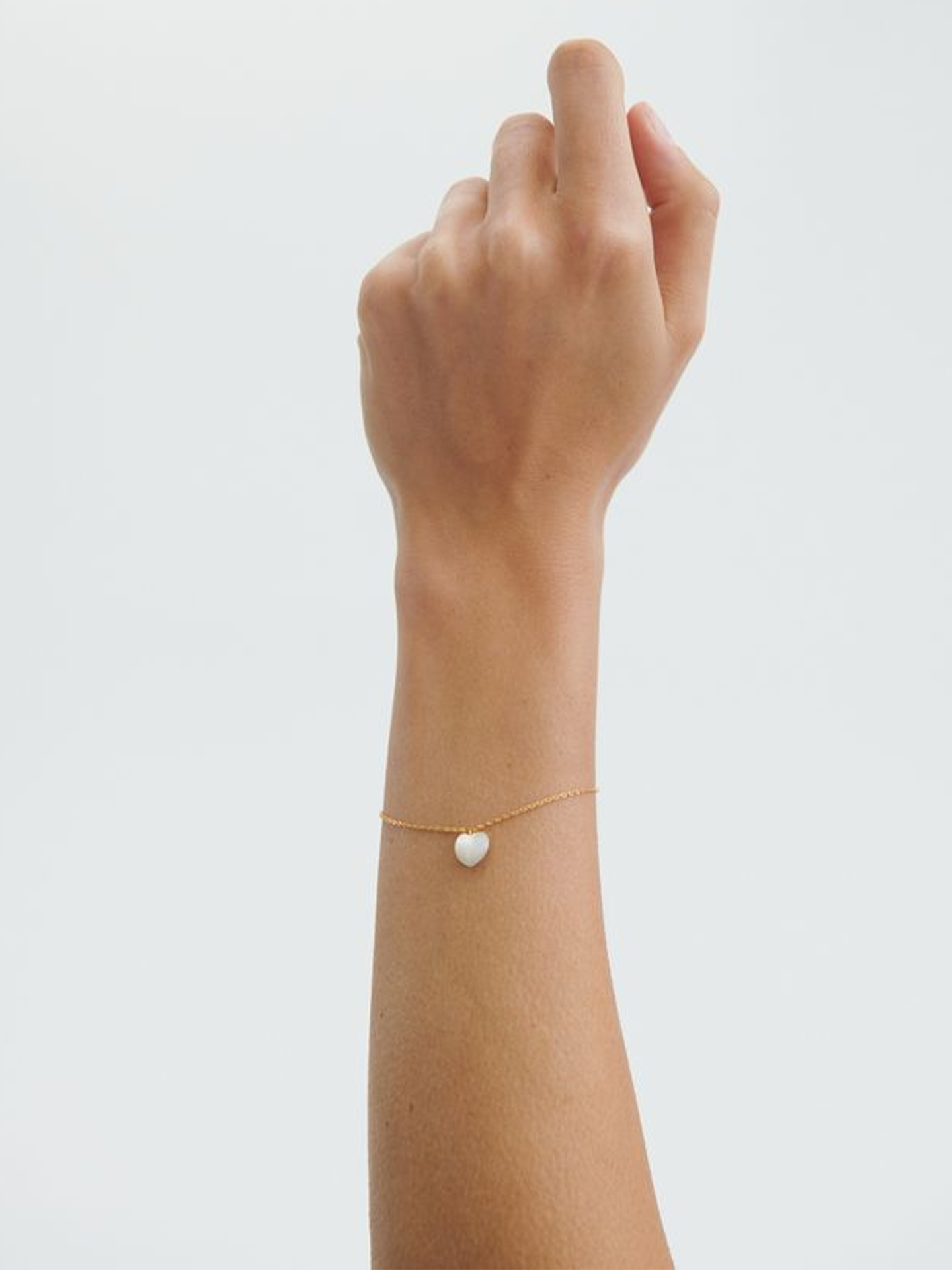 Pernille Corydon Ocean Heart Bracelet Gold plated recycled sterling silver