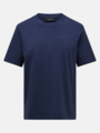 Peak Performance M Original Small Logo Tee BLUE SHADOW