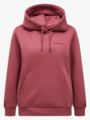 Peak Performance Original Small Logo Hood Wild Rouge