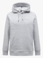 Peak Performance M Original Small Logo Hood MED GREY MELANGE