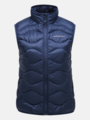 Peak Performance Helium Down Vest Women BLUE SHADOW