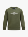 Peak Performance Junior Original Crew Pine Needle / Offwhite