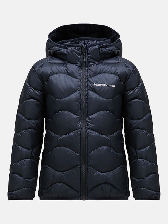 Peak Performance Junior Helium Down Hood Jacket Black (050)