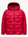 Peak Performance Junior Helium Down Hood Jacket Tech Burgundy / Vertical Zenith