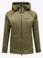 Peak Performance FLO Chill Light Zip Hood Pine Needle