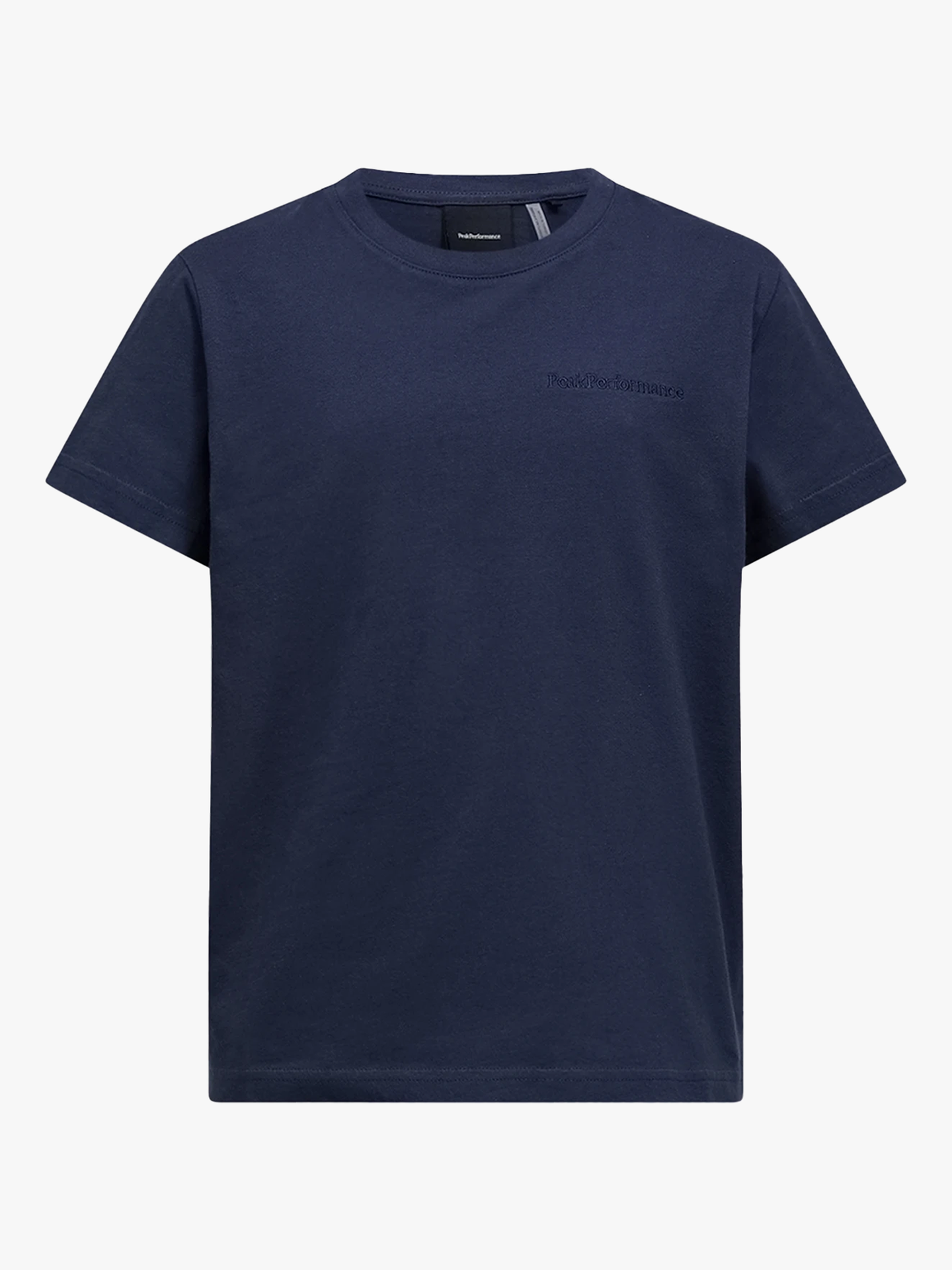 Peak Performance Jr Original Small Logo Tee Blue Shadow