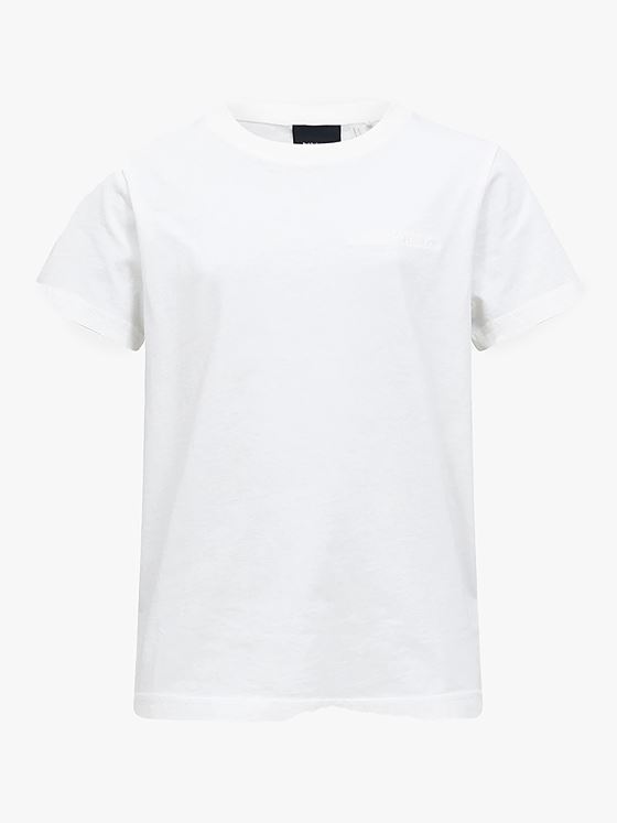 Peak Performance Jr Original Small Logo Tee Offwhite