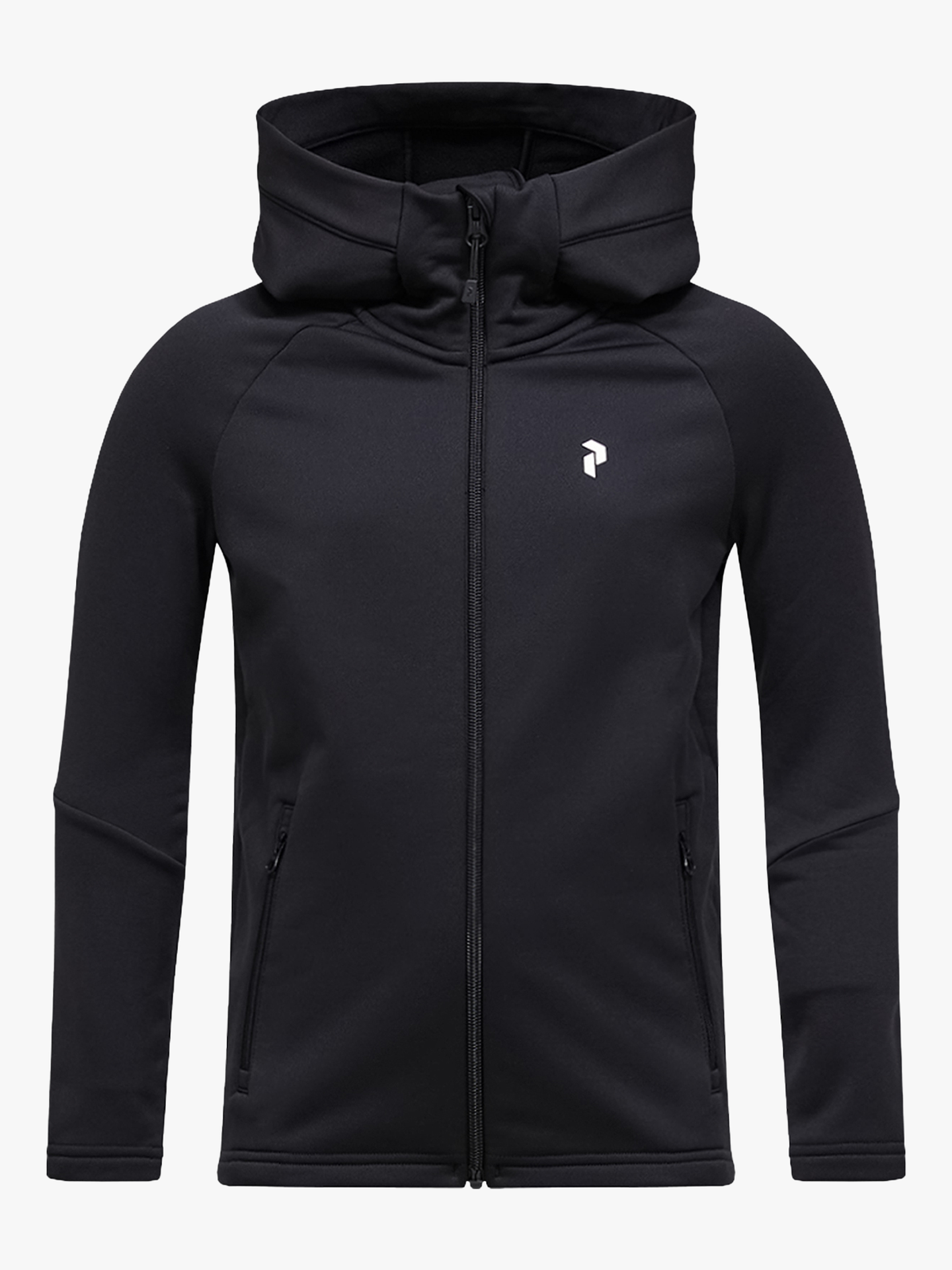 Peak Performance Junior Rider Essentials Zip Hood Black