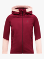 Peak Performance Junior Rider Essentials Zip Hood Vertical Zenith/ Peach Fuzz