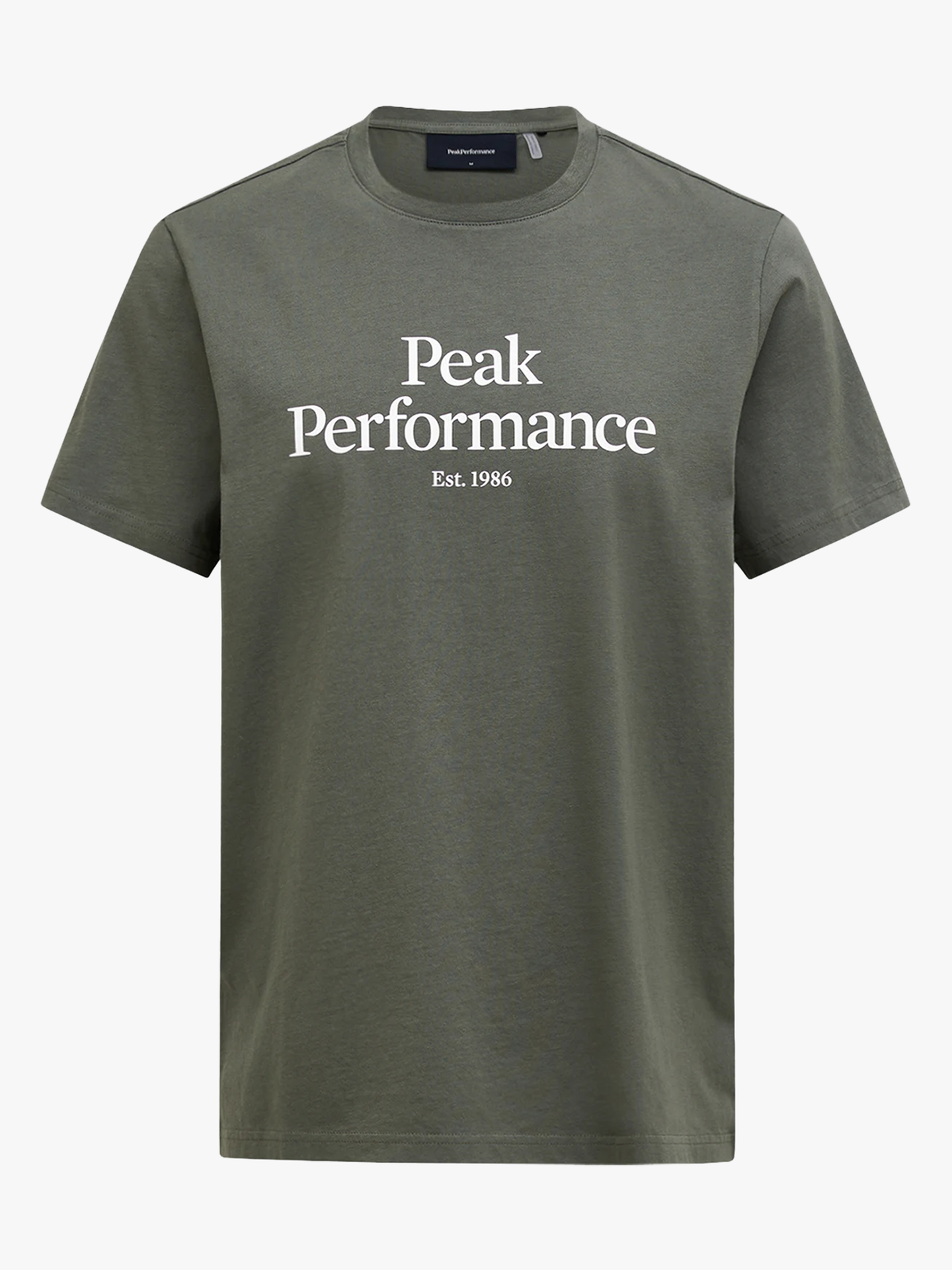 Peak Performance Original Tee Men Pine Needle / Offwhite
