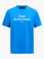 Peak Performance Original Tee Men Crisp Air Blue / Offwhite