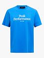 Peak Performance Original Tee Men Crisp Air Blue / Offwhite
