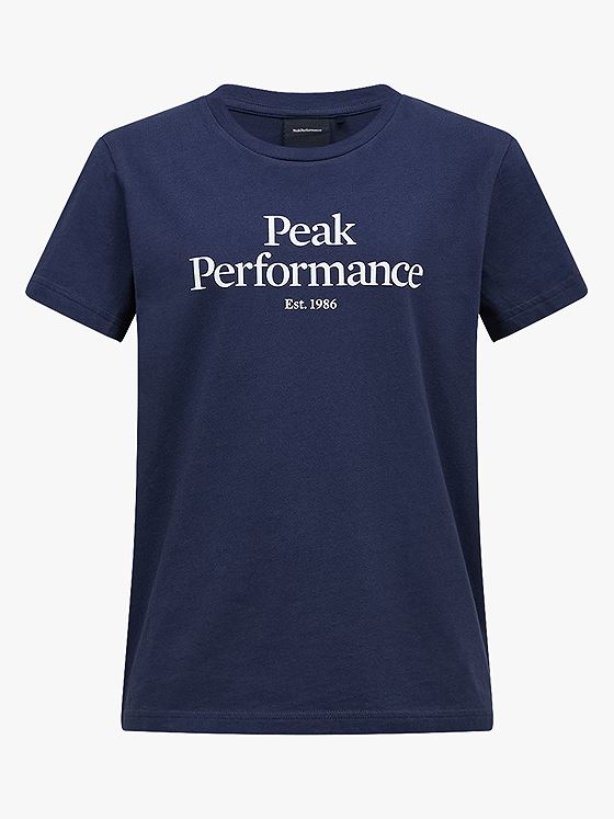 Peak Performance Jr Original Tee Blå