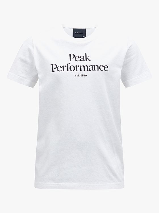 Peak Performance Jr Original Tee Hvit