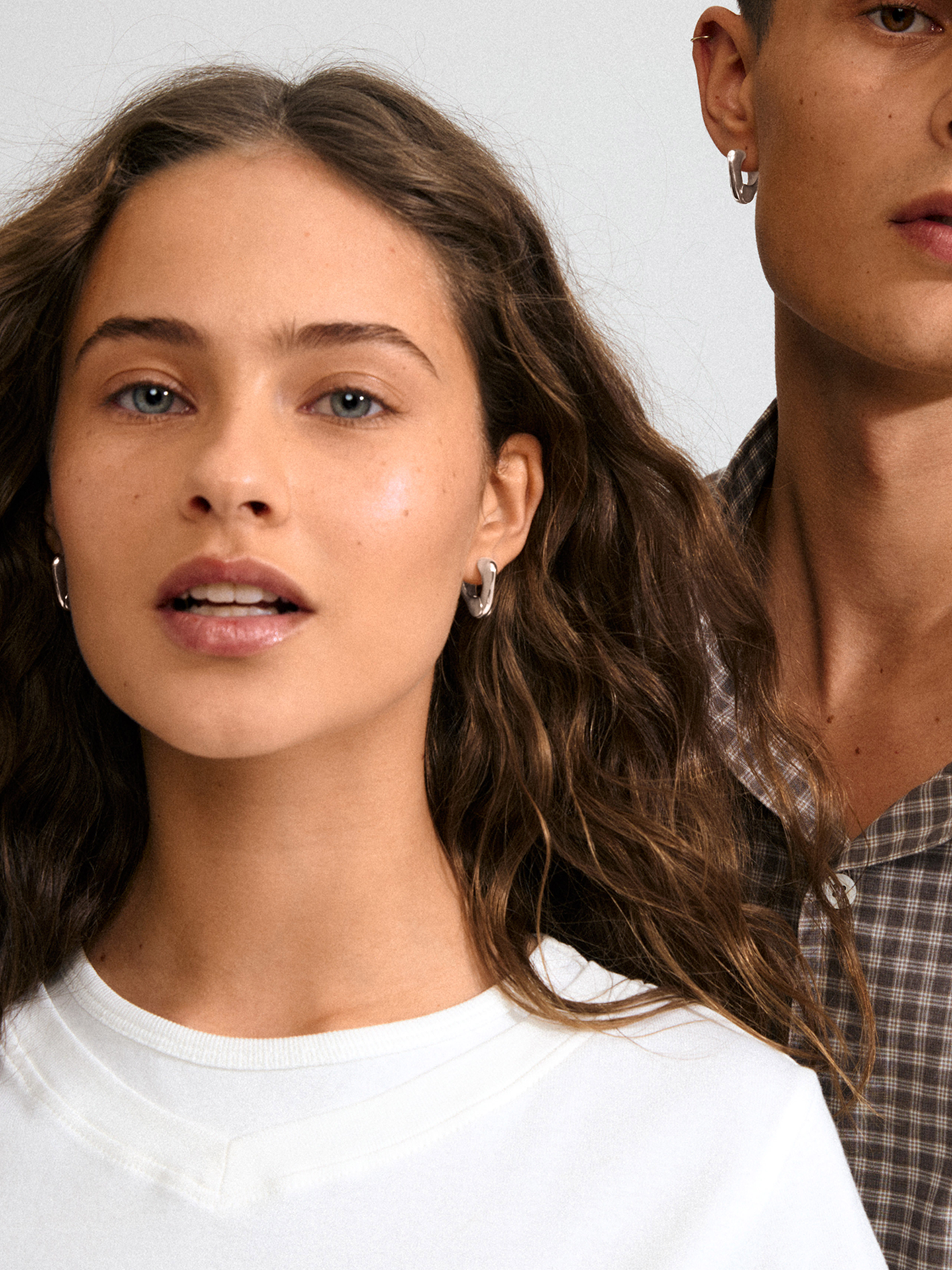 Pilgrim Free Øredobber Sølvbelagt