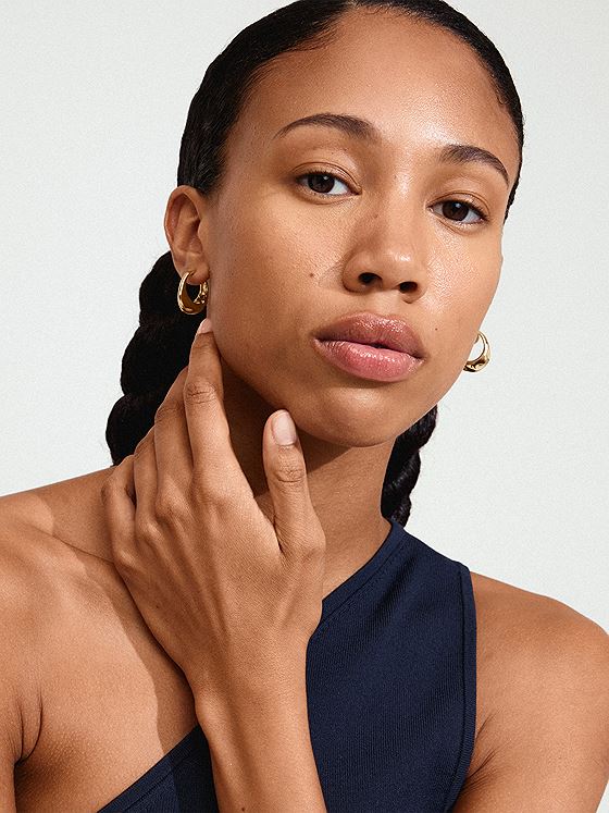 Pilgrim Dune Øredobber Gullbelagt