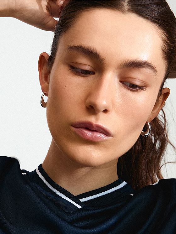 Pilgrim Dune Øredobber Sølvbelagt