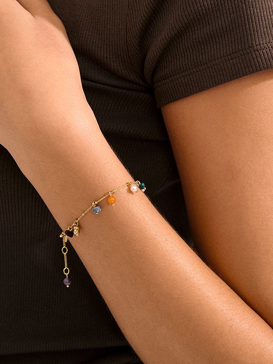 Pilgrim Between Armbånd Gull