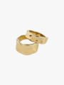 Pilgrim Ember Ring 2-i-1 Sett Gold
