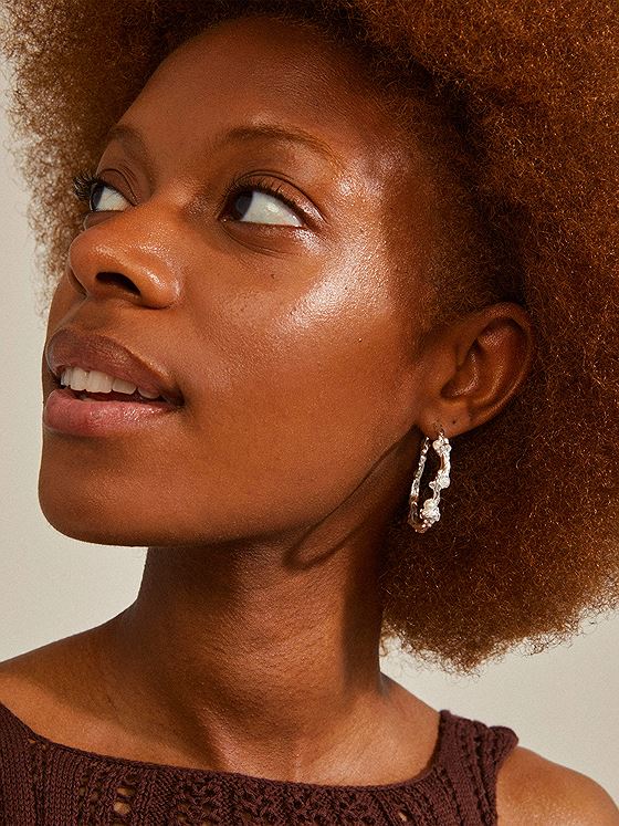 Pilgrim Raelynn Øredobber Sølvbelagt