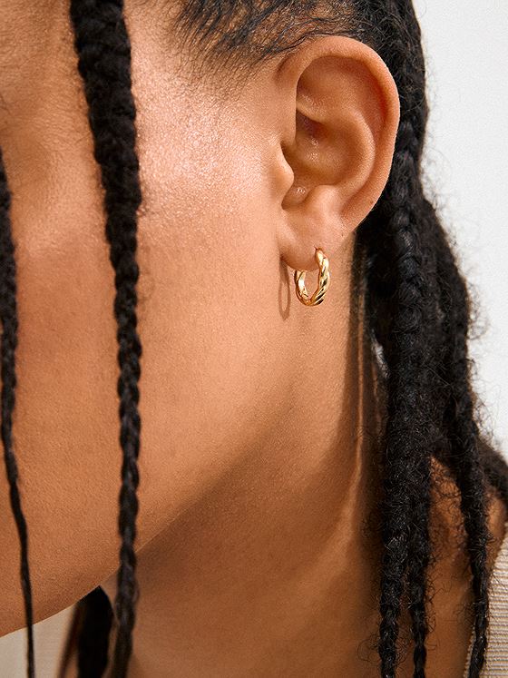 Pilgrim Declan Øredobber Gullbelagt