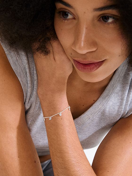 Pilgrim Alaia Armbånd Sølvbelagt