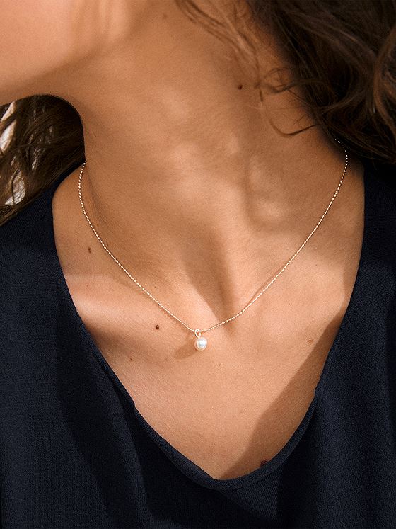 Pilgrim Hadley Halskjede Sølvbelagt