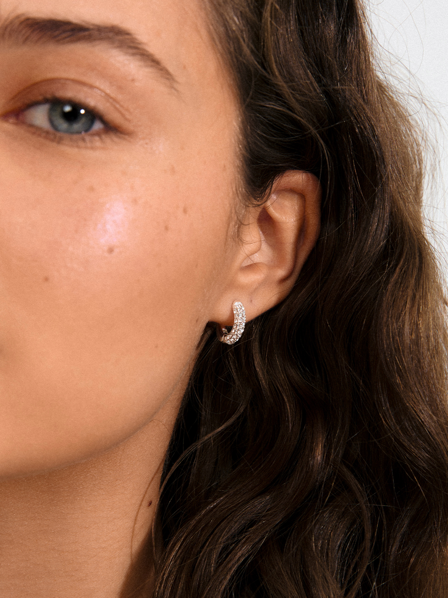 Pilgrim Tatum Small Hoops Sølvbelagt