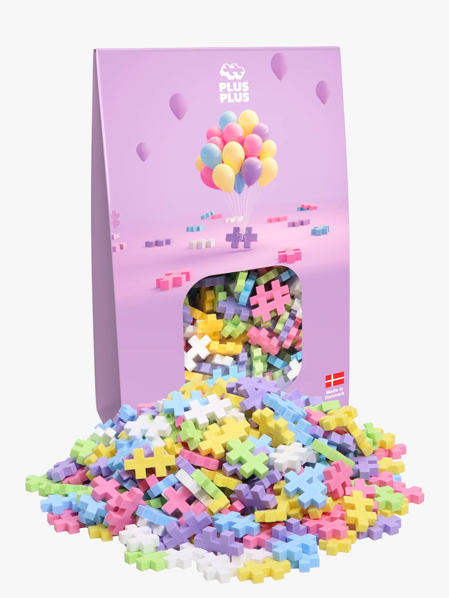 Plus-Plus Pastel - 300 pcs Flerfarget