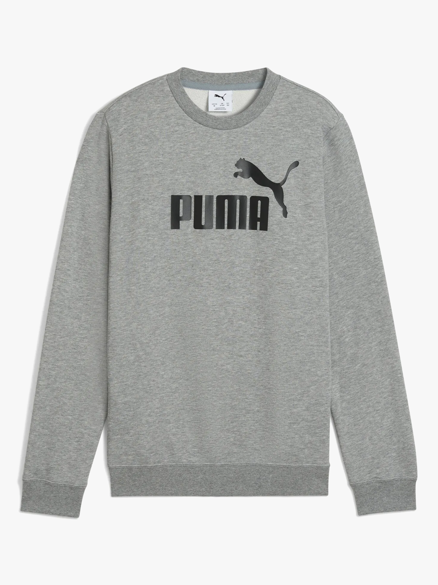 Puma Ess No. 1 Logo Crew Medium Gray Heather