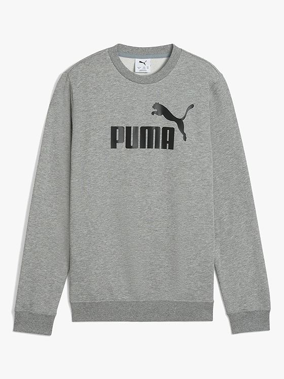 Puma Ess No. 1 Logo Crew Medium Gray Heather