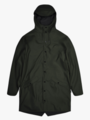 Rains Long Jacket Green
