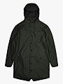 Rains Long Jacket Green