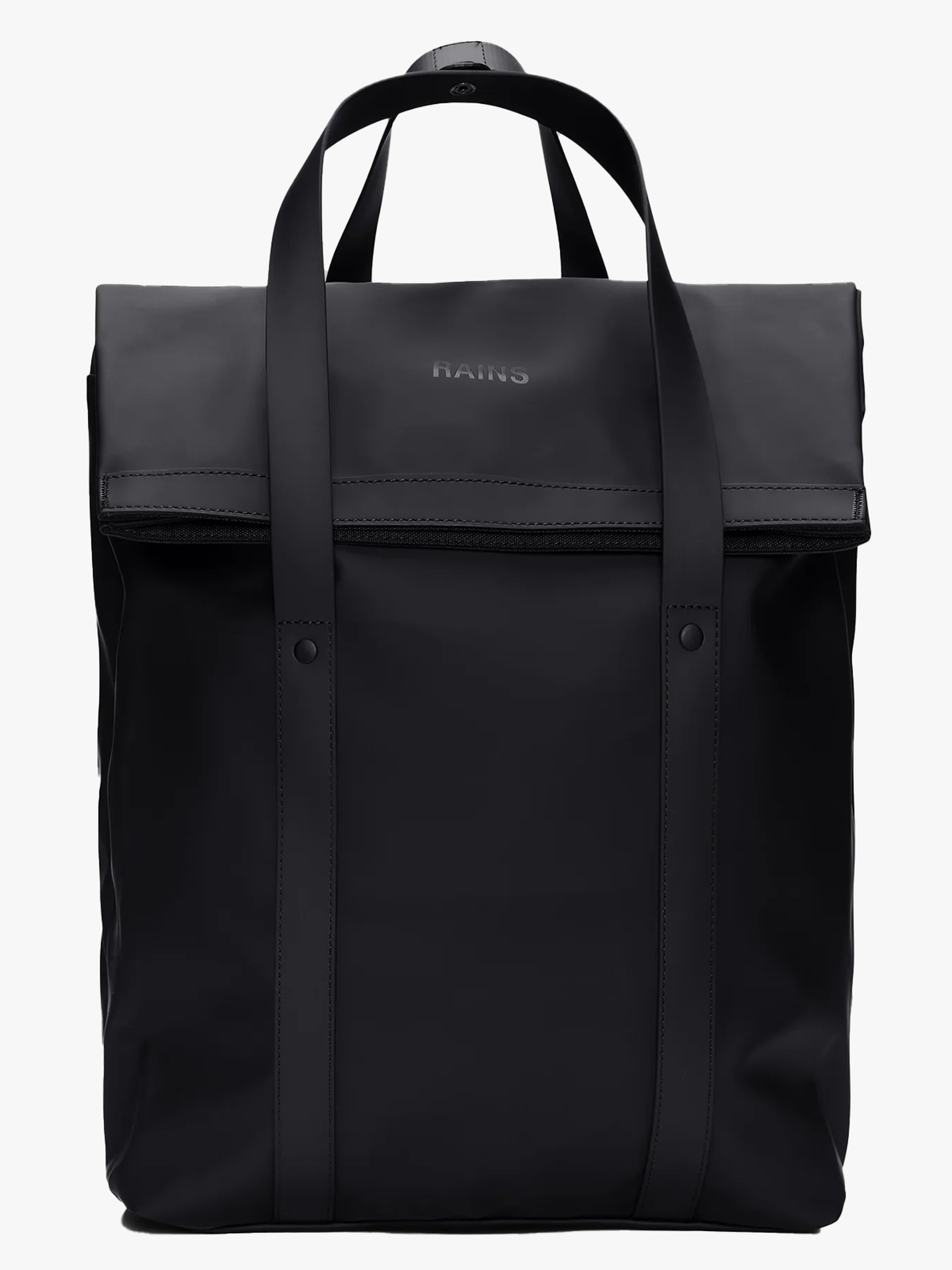 Rains 2 Way Tote Backpack Black