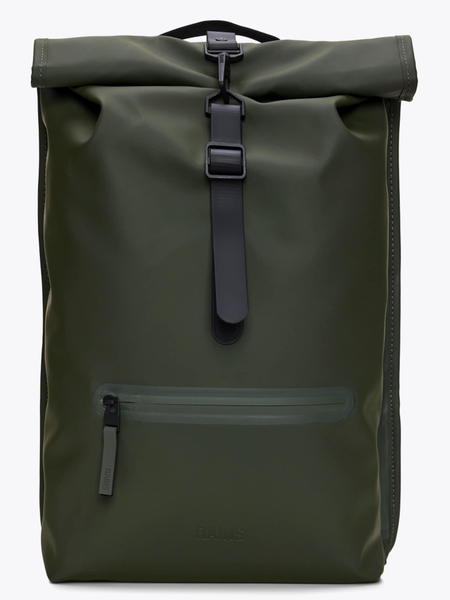 Rains Rolltop Rucksack Green