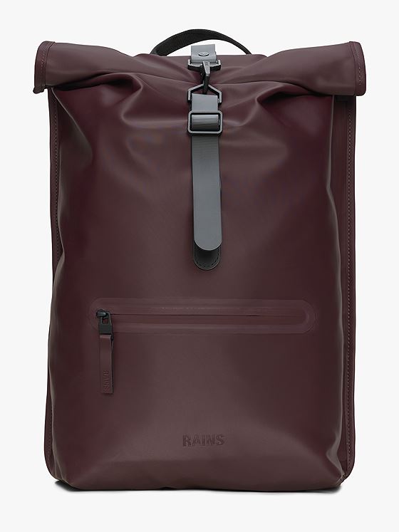 Rains Rolltop Rucksack Depth